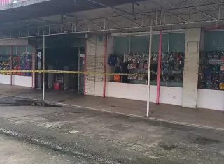 Así quedó el almacén.