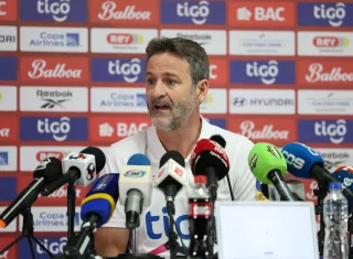 El seleccionador de Panamá, Thomas Christiansen. /Foto: EFE