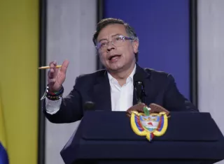 El presidente de Colombia, Gustavo Foto: Petro. EFE