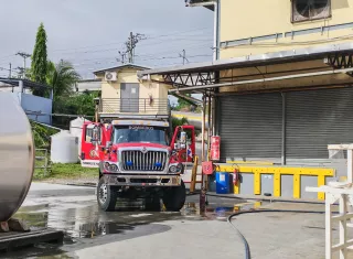 Los bomberos lograron controlar el incendio.