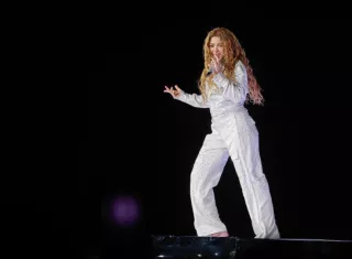 La cantante colombiana Shakira en un concierto de la gira 'Las mujeres ya no lloran World Tour'. Foto: EFE