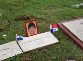 Restos identificados de Luis Carlos Méndez Hernández. Foto: Cortesía