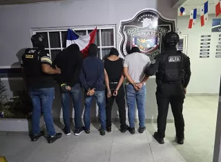 Todos los sospechosos fueron aprehendidos.  /  Foto: PN