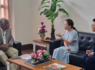  Embajadora de China realiza visita diplomática en Colón.