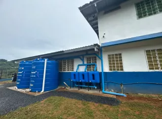 La escuela tendrá agua de forma permanente.