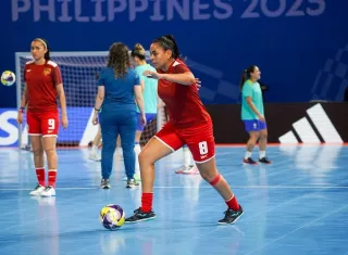La selección de futsal femenino ha recibido muchos goles en el Mundial. /Foto: FPF