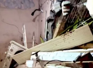 Daños estructurales en las casas.