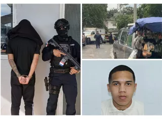 DIP y Fiscalía capturan a presunto homicida 'Roro' tras intensa búsqueda.  /  Fotocomposición: PN, MP, Archivo