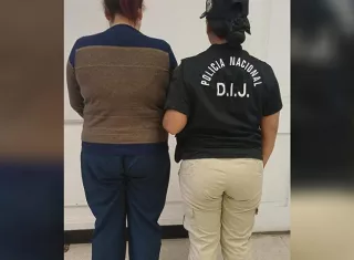 La ciudadana fue retenida en la sede de la CSS en Clayton.  /  Foto: PN