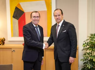 Noruega reconoce a Panamá por su apoyo en paz y control marítimo