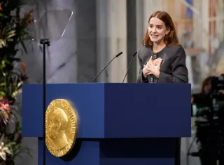 María Corina Machado dedica su Nobel de la Paz al pueblo venezolano 