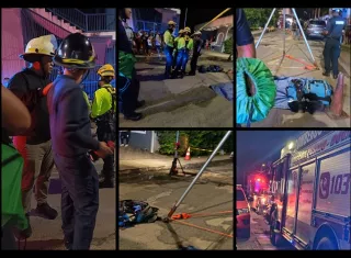 Tragedia en manjol de Plaza Amador: obrero muere tras fuerte descarga eléctrica