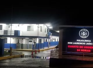 Ambos fueron recibidos en la sala de emergencias de la Policlínica Dom Laurencia Jaén Ocaña.  /  Foto: Diómedes Sánchez