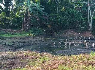 Ante este problema muchos residentes han optado por abandonar la barriada Villa Marina. Foto. Melquíades Vásquez
