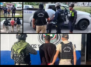  Aprehenden a siete por homicidio doloso y tentativa en Colón