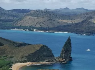 El archipiélago de Galápagos, formado por trece islas, se encuentra a unos mil kilómetros al oeste de las costas continentales de Ecuador. Foto. Archivo