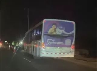 El área en donde ocurrió el accidente es algo oscura por lo que se investoga si el conductor no vio al peatón a tiempo.  /  Foto: TP