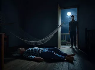 Abuelito se cae de hamaca mientras dormía y muere