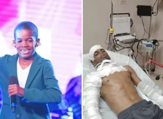 Nathanael Esteban, ganador del programa 'Pelao Con Salsa' del año 2013, sufrió una quemadura de segundo grado.  /  Foto: Eric Montenegro