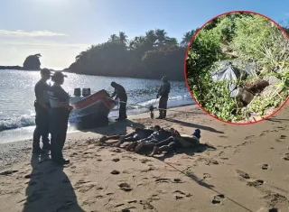 Caen tres 'narcos' en Puerto Escondido con 1,098 paquetes de droga