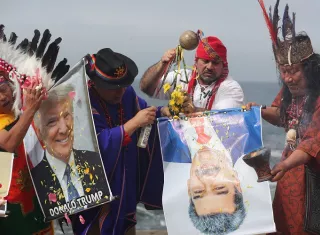 Chamanes peruanos predicen que Maduro abandona el poder en Venezuela en 2026