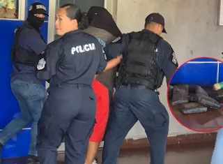 Una persona fue aprehendida por su presunta vinculación con el decomiso de droga.  /  Fotocomposicón: Thays Domínguez