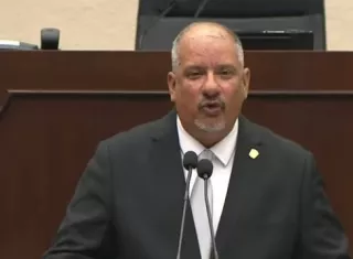 El presidente de la Asamblea Nacional de Diputados, Jorge Herrera.