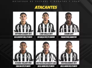 Kadir Barría en lista oficial del Botafogo para la Copinha