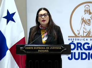 Nueva presidenta de la Corte promete una justicia libre de presiones externas