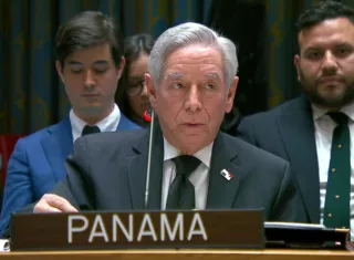 El Representante Permanente de Panamá ante las Naciones Unidas, Eloy Alfaro de Alba.