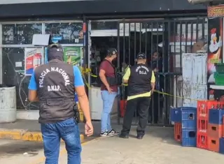 El agente de seguridad privado desenfundó su arma de fuego e hizo varios disparos para disuadirlos de cometer el ilícito.