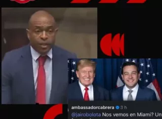 Bolota critica a Trump, lanza pulla al embajador gringo y recibe respuesta 