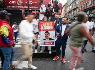 El Departamento de Justicia estadounidense dio un giro en el plano judicial al rebajar esa figura a un "sistema de clientelismo" y eliminar al presidente de Venezuela, Nicolás Maduro, como líder de ese grupo narcotraficante. Foto: EFE