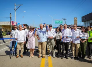 “Vieron que sí se pudo… Cuando el dinero va para donde tiene que ir, las obras se entregan”, soltó Mulino.