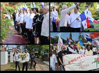 Chorreranos y colonenses también conmemoraron este 9 de Enero