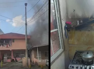 Por estos dos casos no se reportaron personas heridas, quemadas ni afctadas por le humo. /  Foto: RS/ BCBRP