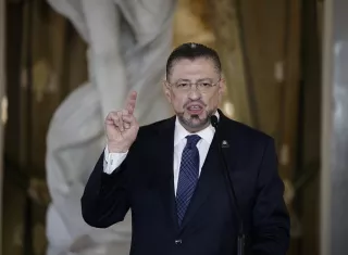 Rodrigo Chaves, culmina su periodo presidencial el próximo 8 de mayo. Foto. EFE