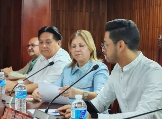 Eliecer Zambrano, proponente de la resolución, indicó que en este distrito operaban nueve jueces de paz. Foto. Eric Montenegro