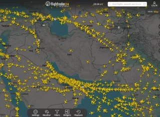Teherán advirtió el miércoles de que su país atacará bases estadounidenses en la región si es atacado.  Foto: EFE