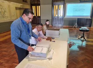 Inicia apertura para la construcción del centro educativo de Alto Playóne Trritorio Emberá WOUNAAN. Foto:Cortesía 