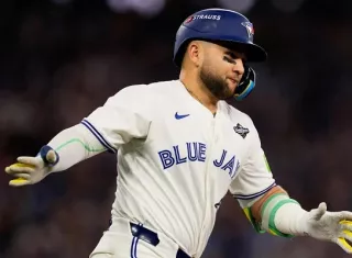 Bo Bichette jugará ahora en la Liga Nacional con los Mets de Nueva York. Foto: EFE