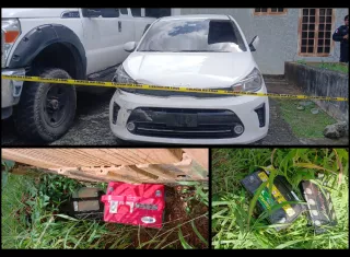 El sospechoso fue baleado por la unidad del SPI.  /   Fotocomposició: PN