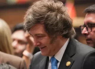 El presidente de Argentina, Javier Milei. Foto: EFE