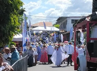 Daniel Pérez, director regional de la Autoridad de Turismo de Panamá (ATP) en la provincia de Los Santos, explicó que uno de los principales ajustes implementados fue la organización de las delegaciones por bloques. Foto: Thays Domínguez