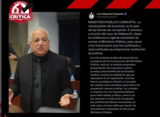 El diputado Luis Eduardo Camacho calificó la situación como “la peor de las formas de corrupción” 