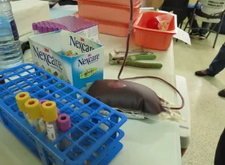 Para reforzar las reservas y garantizar la atención oportuna a los pacientes, la dirección médica del hospital realizará una jornada de recolección de sangre el próximo 7 de febrero. Foto. Eric Montenegro
