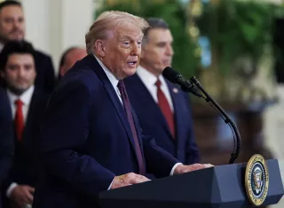 El presidente Donald Trump, no ha dado mayores detalles sobre quienes conformarán esta junta. Foto. EFE