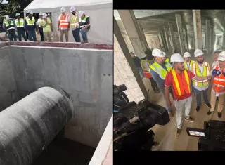 Los tanques de Altos de Tocumen y María Henríquez almacenarán unos 10 millones de galones, y las pruebas finales de hermeticidad y desinfección se harán este mes. 