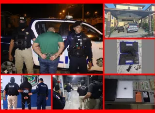 Los miembros de esta organización se aprovechaban de los cargos que tenían para evadir los controles legales y aduaneros.  /  Fotocomposición: PN