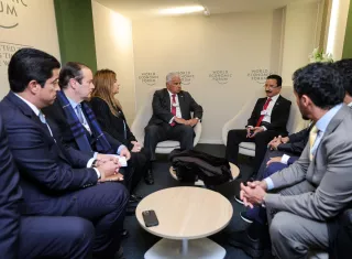 Mulino sostuvo una reunión con Ahmed bin Sulayem, presidente de DP World, uno de los mayores operadores portuarios del mundo.